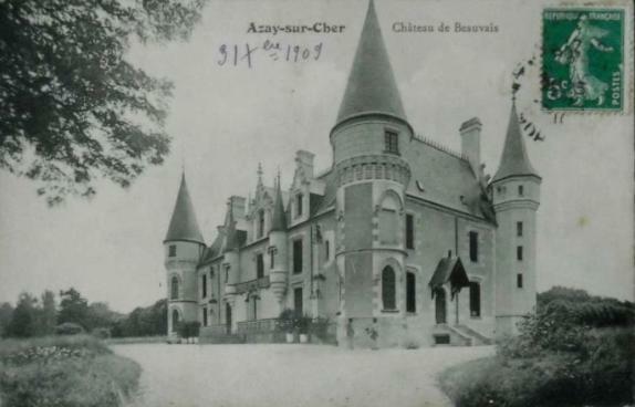Chateau De Beauvais Azay-sur-Cher Экстерьер фото